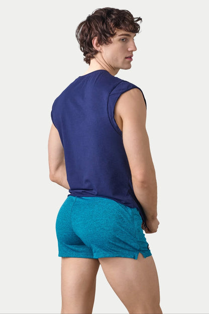AWRY RAW CROP TEE - NAVY