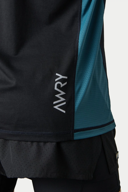 AWRY RAZOR TANK - TEAL & BLACK