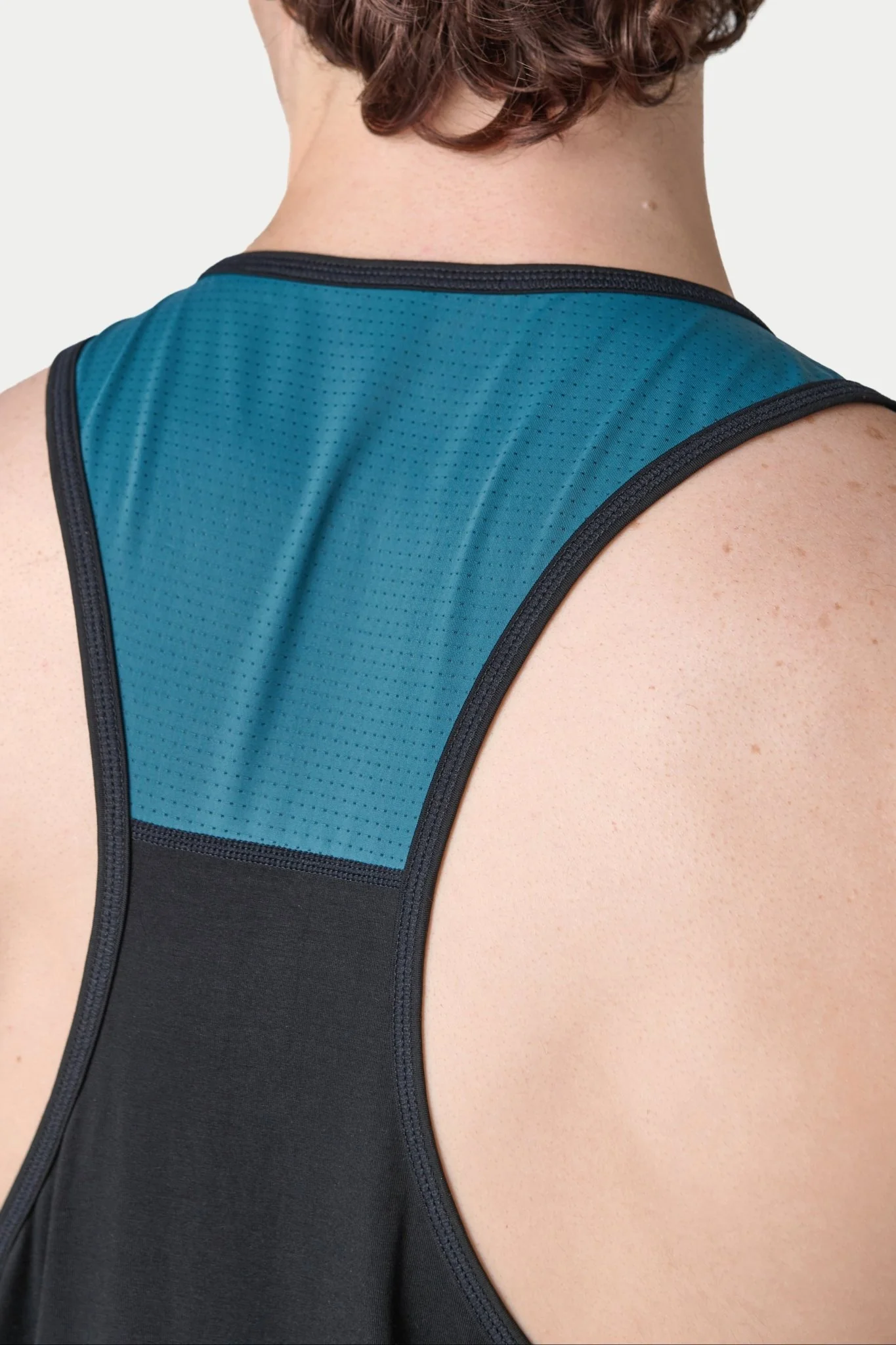 AWRY RAZOR TANK - TEAL & BLACK