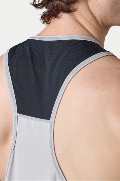 AWRY RAZOR TANK - GREY & BLACK