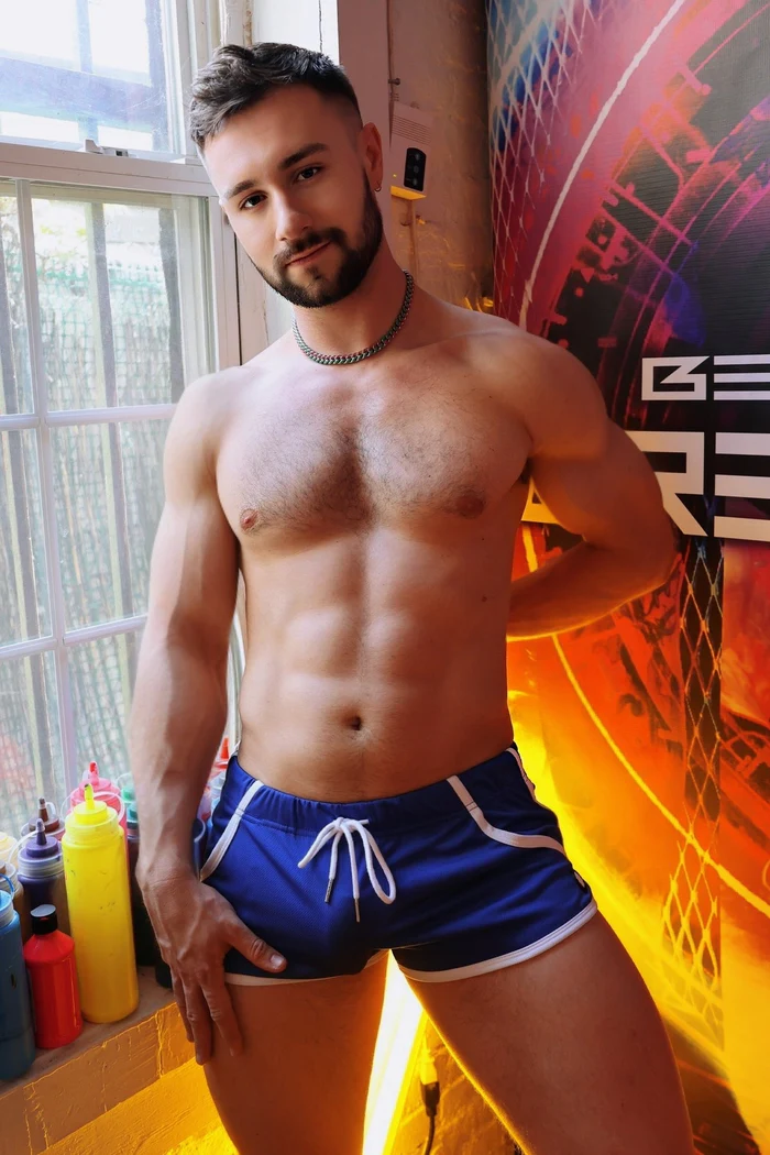 BREEDWELL RETRO REMIX SHORT - BLUE