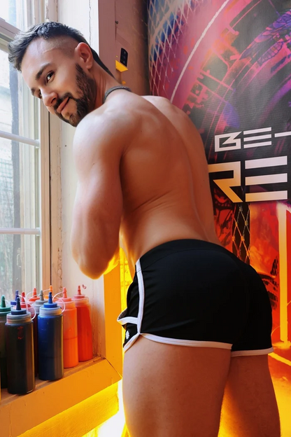 BREEDWELL RETRO REMIX SHORT - BLACK