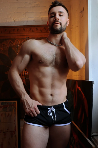 BREEDWELL RETRO REMIX SHORT - BLACK