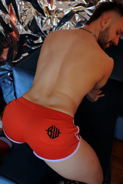 BREEDWELL RETRO REMIX SHORT - RED