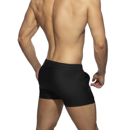 ADDICTED RUB TAPE SPORT SHORT - BLACK