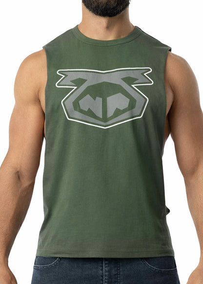 NASTY PIG BRANDMARK SHREDDER 3.0 - ARMY GREEN/ SHARK GREY/ WHITE