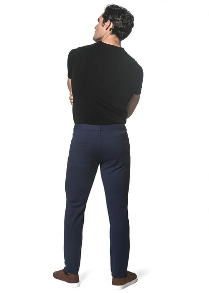POSTMARC 5 POCKET STRETCH KNIT JEANS - NAVY