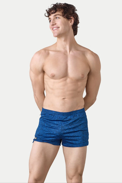 AWRY STATIC SHORTS - AZURE