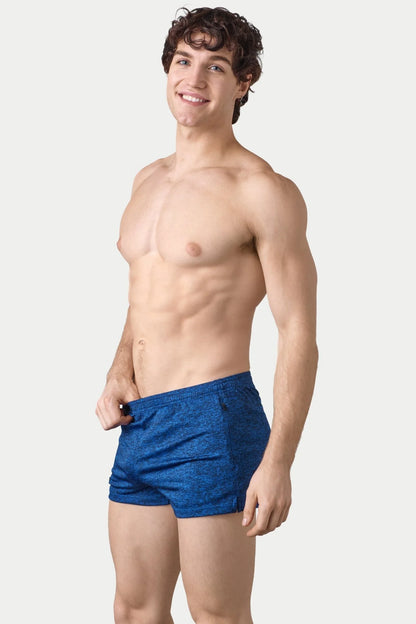 AWRY STATIC SHORTS - AZURE