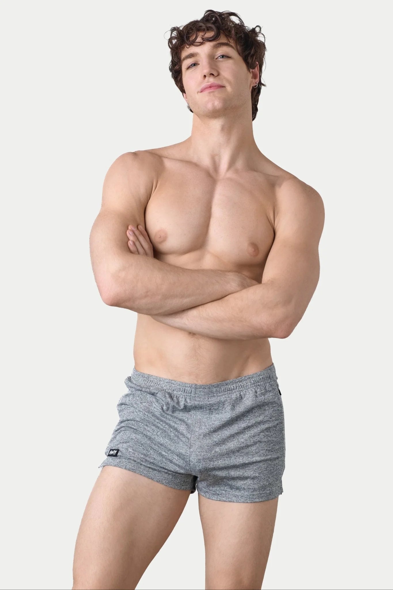 AWRY STATIC SHORTS - GREY