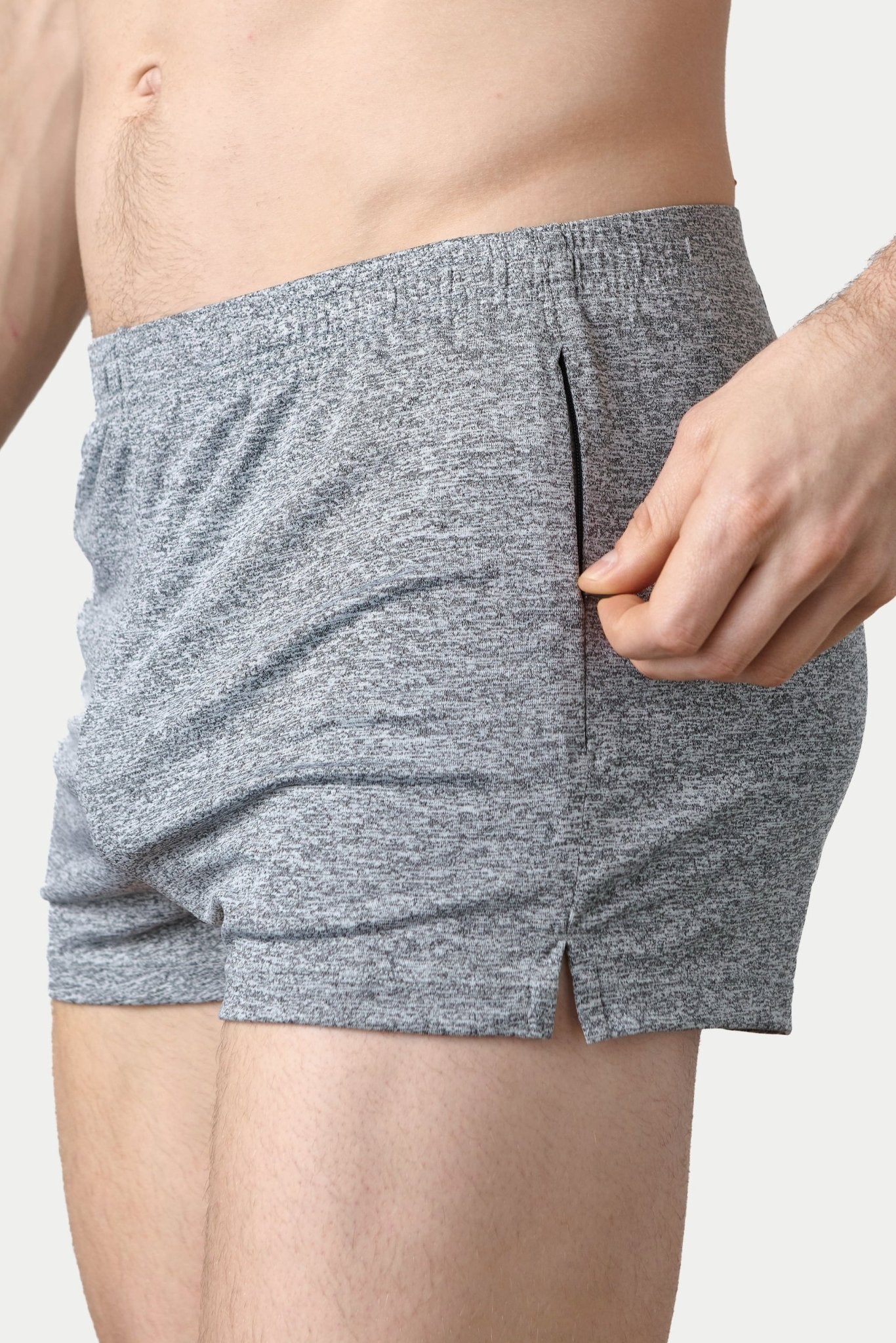 AWRY STATIC SHORTS - GREY