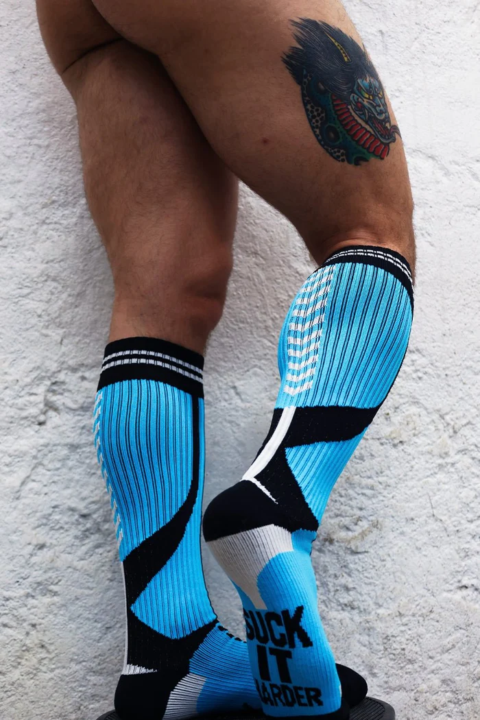 BREEDWELL SUCKER SOCKS - AQUA
