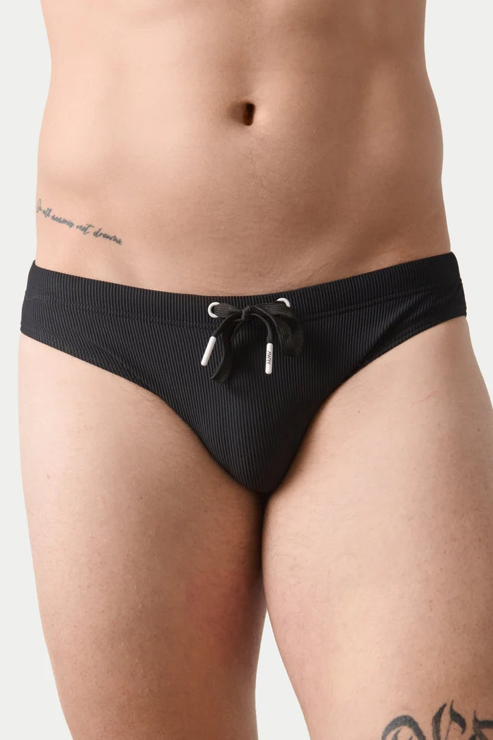 AWRY SURGE SWIM BRIEF - BLACK