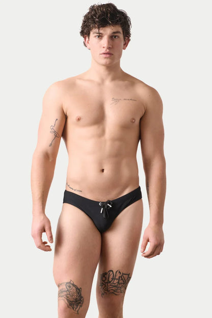 AWRY SURGE SWIM BRIEF - BLACK