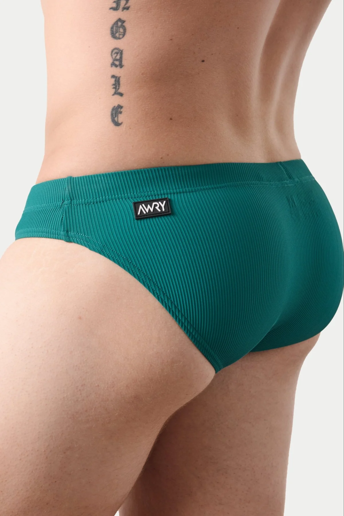 AWRY SURGE SWIM BRIEF - TEAL