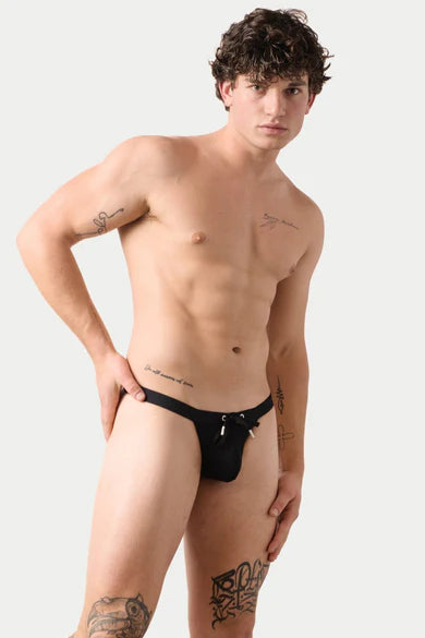 AWRY SURGE SWIM THONG - BLACK