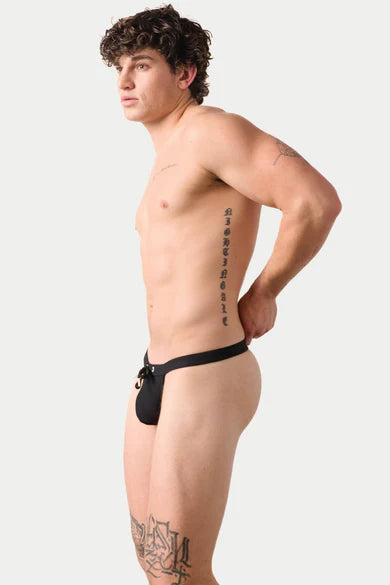 AWRY SURGE SWIM THONG - BLACK