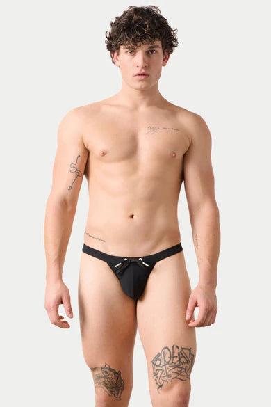 AWRY SURGE SWIM THONG - BLACK