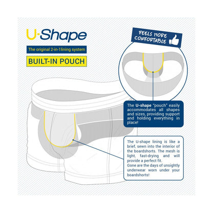 ES TRIPPY SWIM SHORTS MULTI COLOR