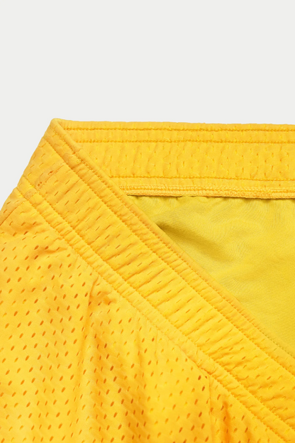 AWRY VARSITY SHORT - AMBER