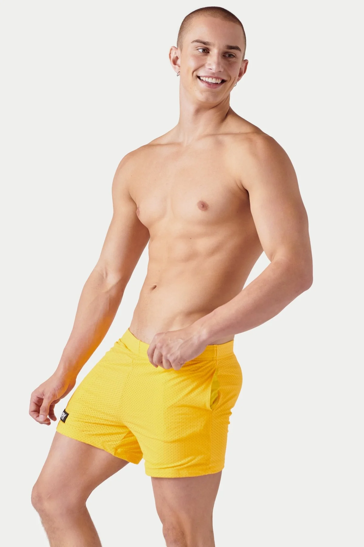 AWRY VARSITY SHORT - AMBER