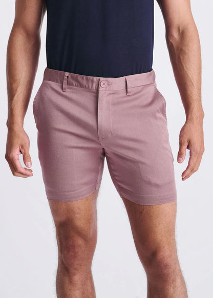 POSTMARC 6" TEXTURED STRETCH KNIT CHINO - PUNCH